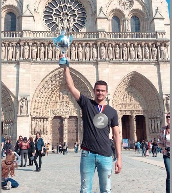 Aymeric Rousse, 2ème du concours national de la meilleure baguette