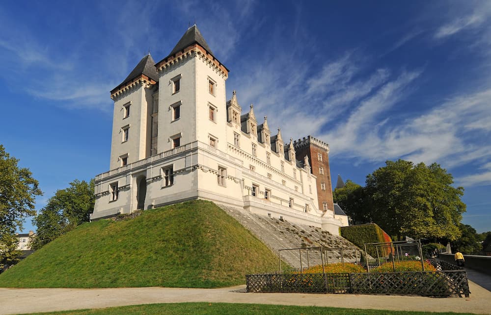 Vue du château de Pau