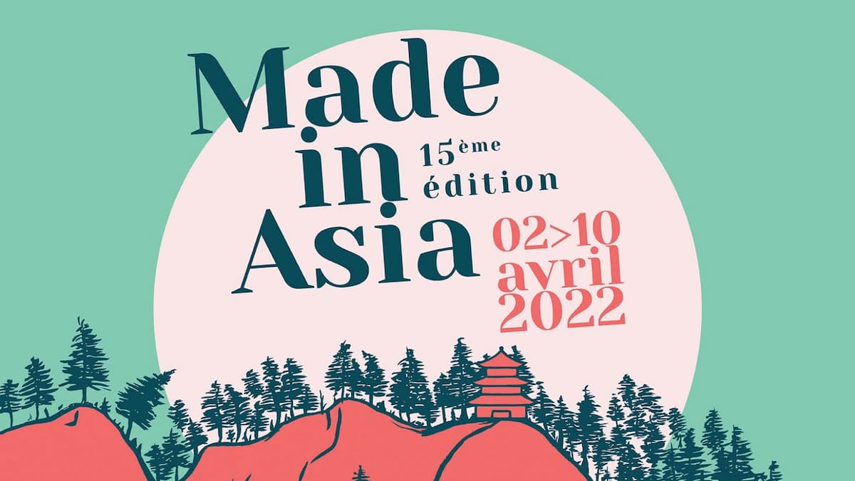 Affiche festival Made in Asia 2022