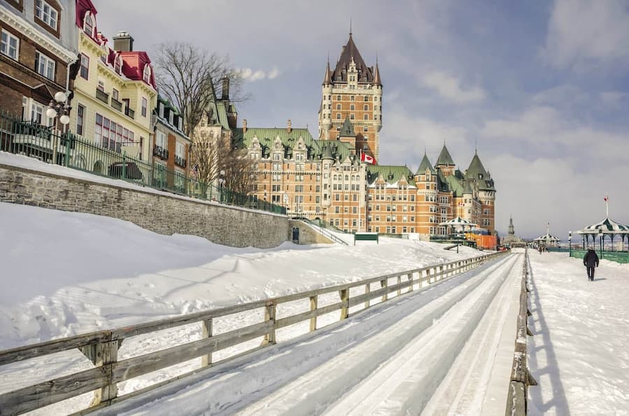 Neige à Québec