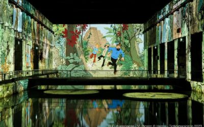 Tintin, l’aventure immersive – Bassins des Lumières – Bordeaux