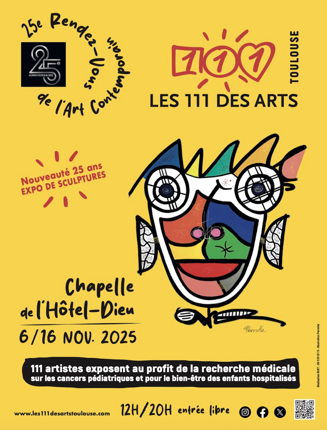 Affiche-111-des-Arts-Toulouse 111-des-Arts